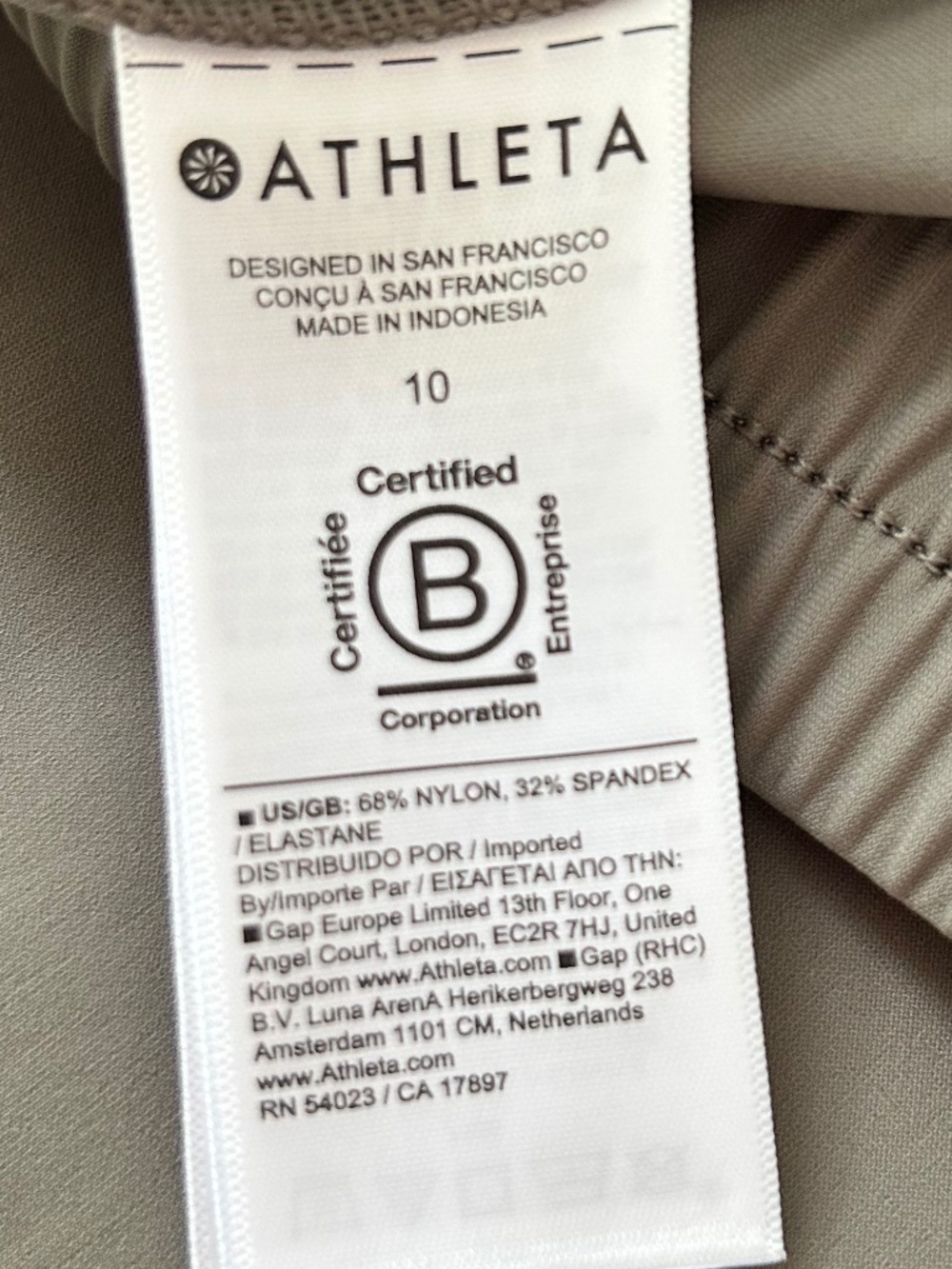 NWT Athleta Pinnacle Trouser - High Rise - Wide Leg - Picture 11 of 12